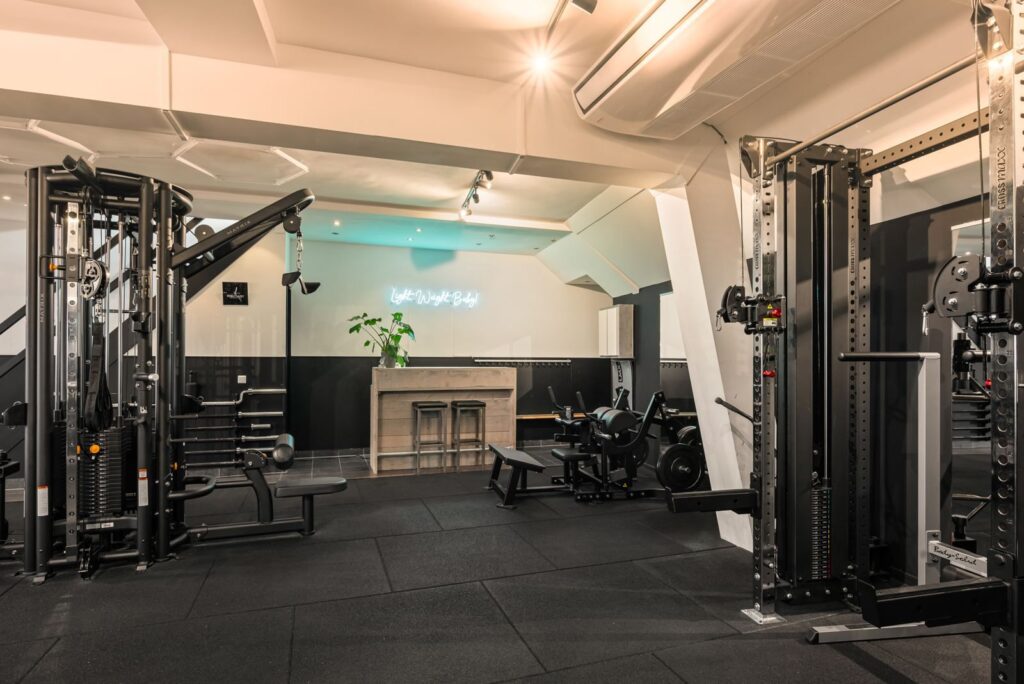 Trainingsruimte met kabelstations